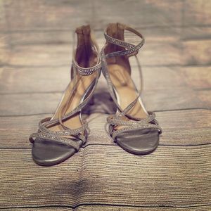 𝑨ntonio 𝑴elani: Silver Strapped Rhinestone Heals